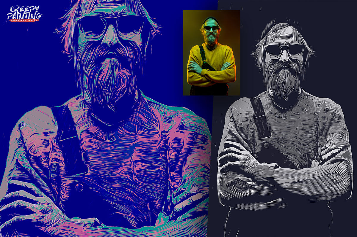 The Abstract Fusion Bundle Of Photoshop Add-Ons