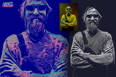 The Abstract Fusion Bundle Of Photoshop Add-Ons