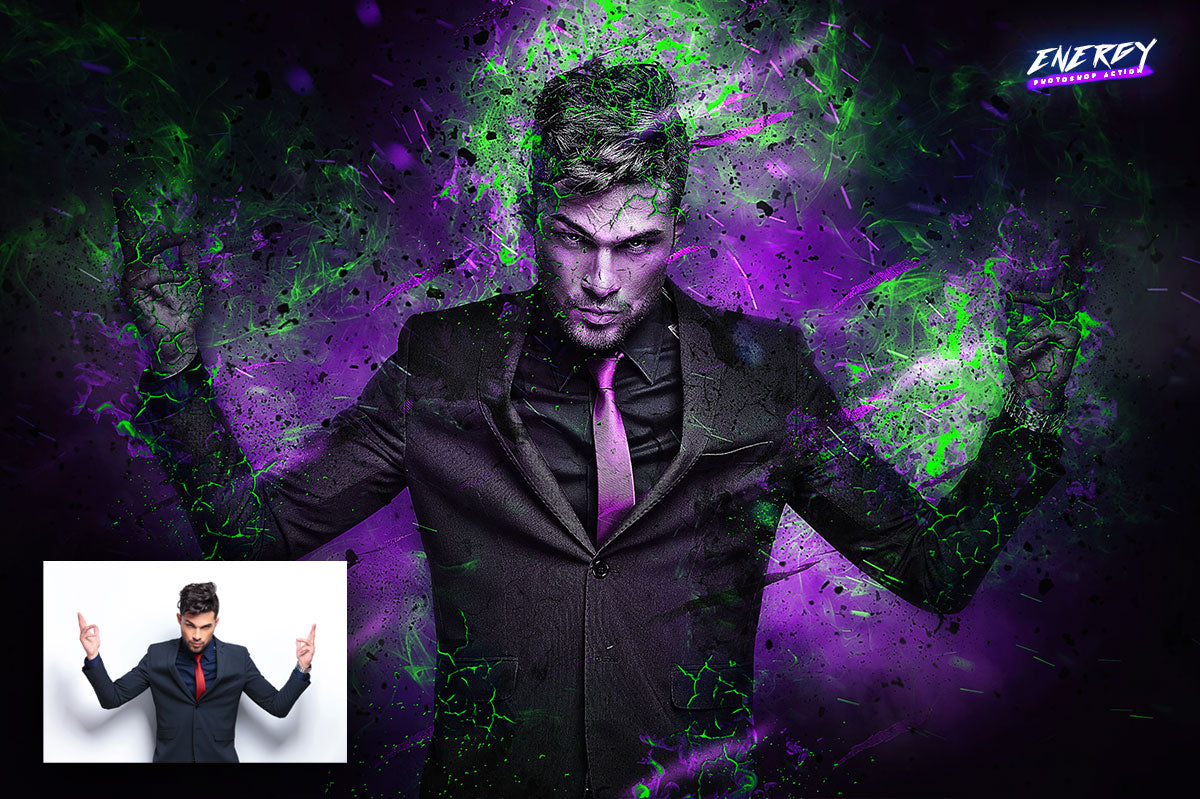 The Abstract Fusion Bundle Of Photoshop Add-Ons