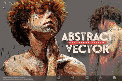 The Abstract Fusion Bundle Of Photoshop Add-Ons