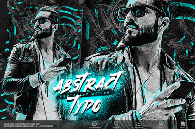 The Abstract Fusion Bundle Of Photoshop Add-Ons