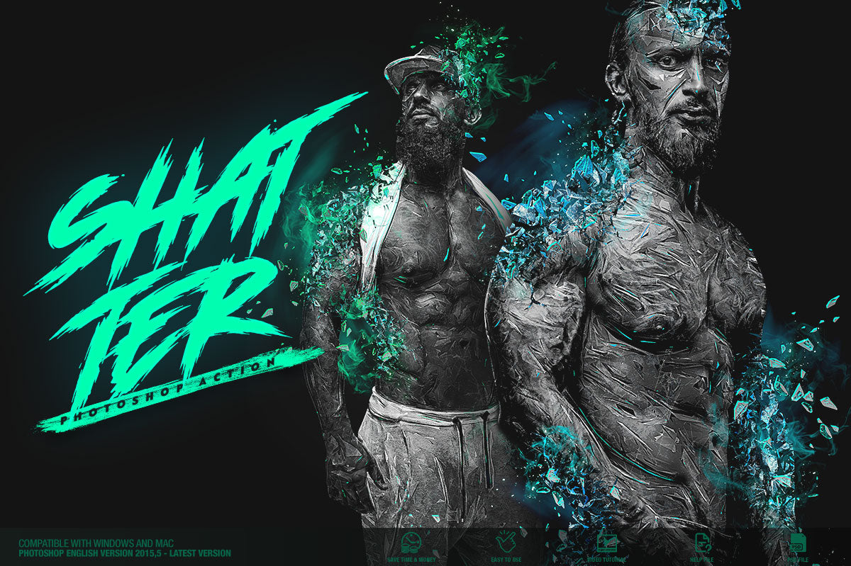 The Abstract Fusion Bundle Of Photoshop Add-Ons
