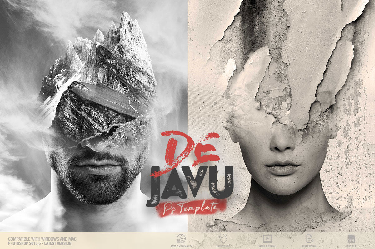 The Abstract Fusion Bundle Of Photoshop Add-Ons