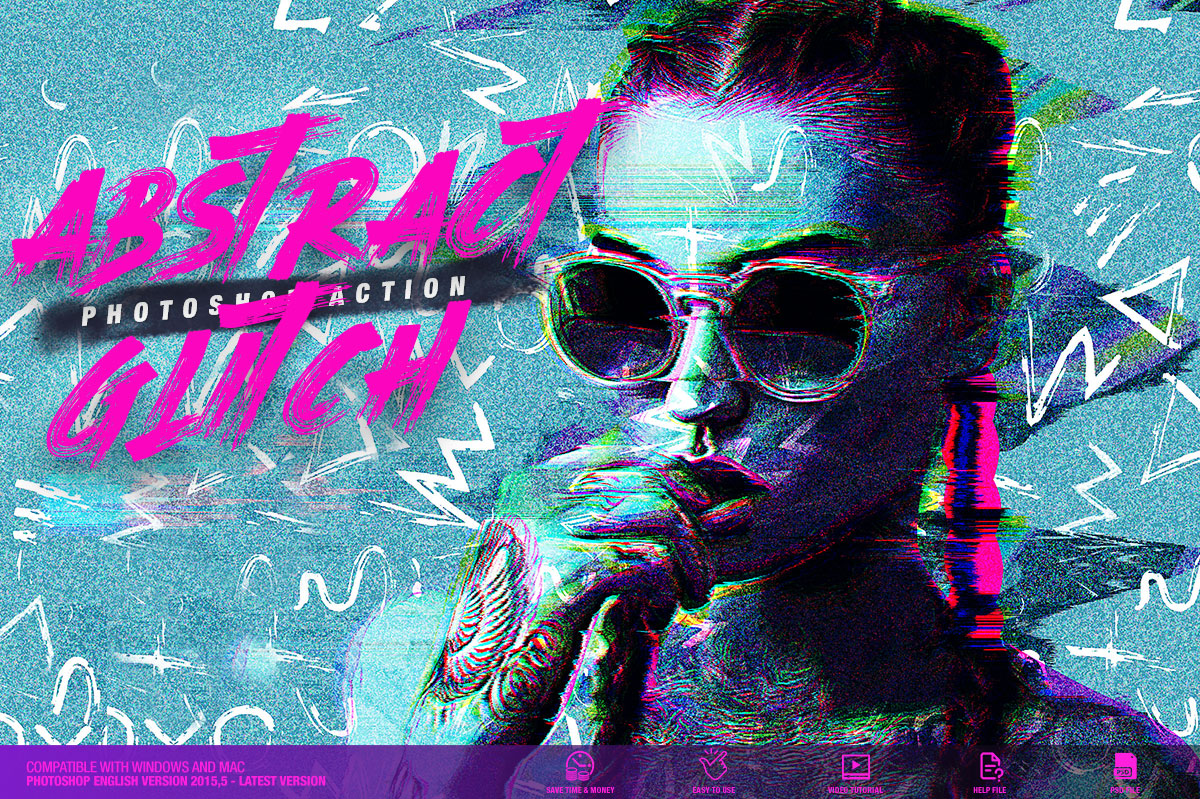 The Abstract Fusion Bundle Of Photoshop Add-Ons