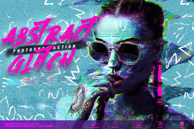 The Abstract Fusion Bundle Of Photoshop Add-Ons