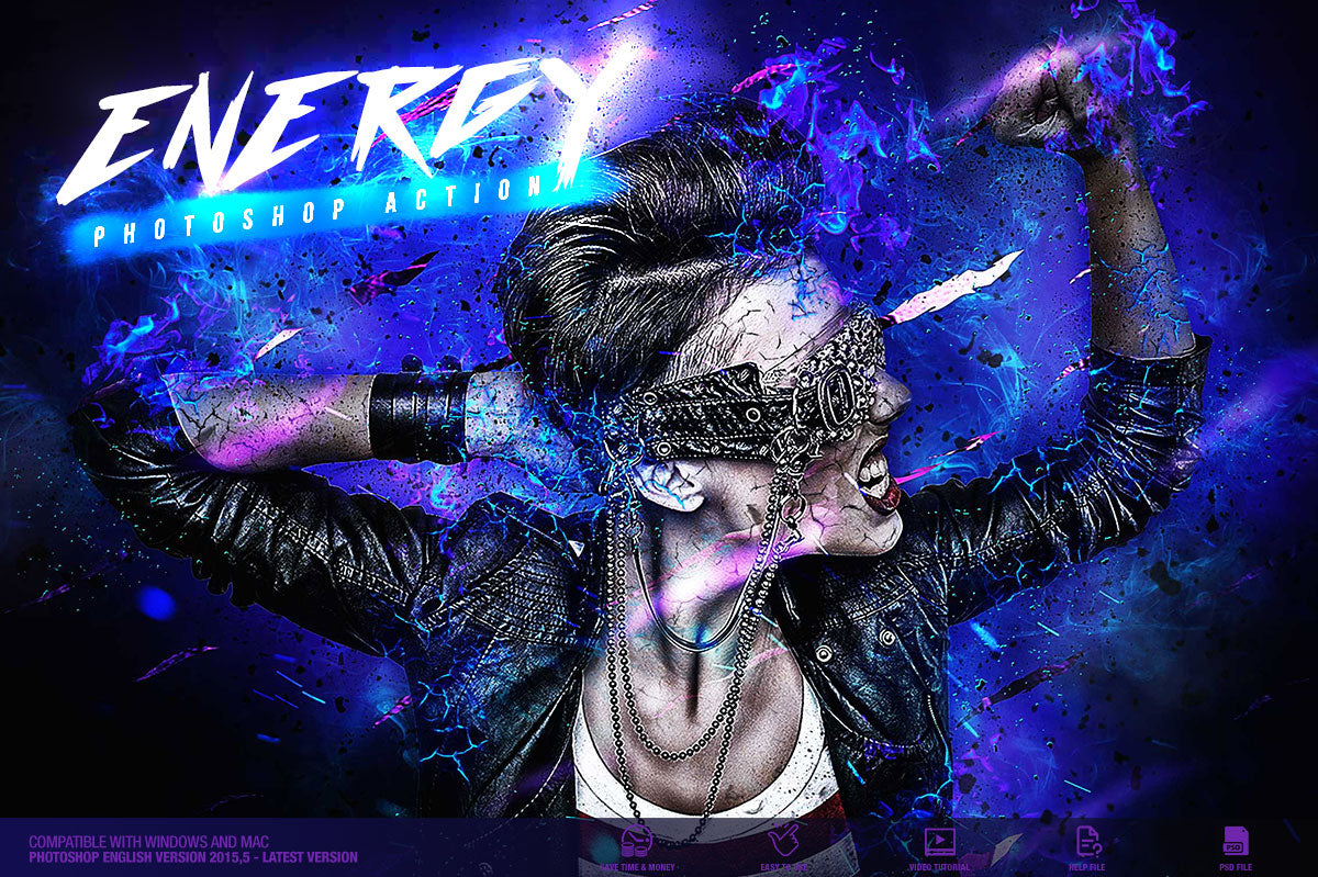 The Abstract Fusion Bundle Of Photoshop Add-Ons