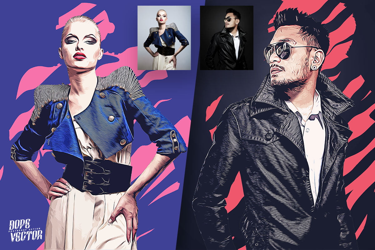 The Abstract Fusion Bundle Of Photoshop Add-Ons