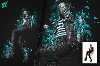 The Abstract Fusion Bundle Of Photoshop Add-Ons