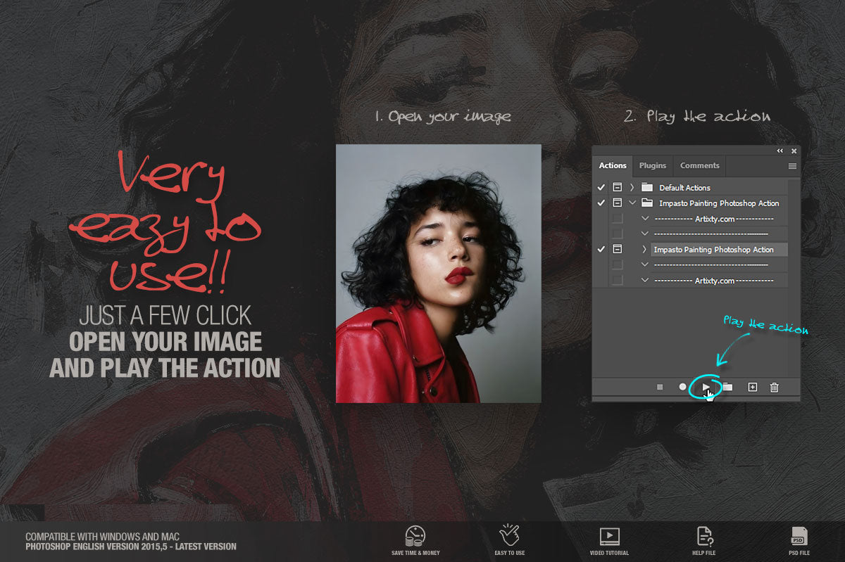 The Abstract Fusion Bundle Of Photoshop Add-Ons