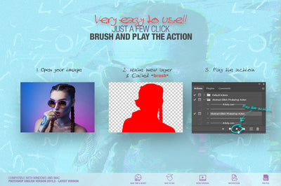 The Abstract Fusion Bundle Of Photoshop Add-Ons