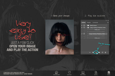 The Abstract Fusion Bundle Of Photoshop Add-Ons