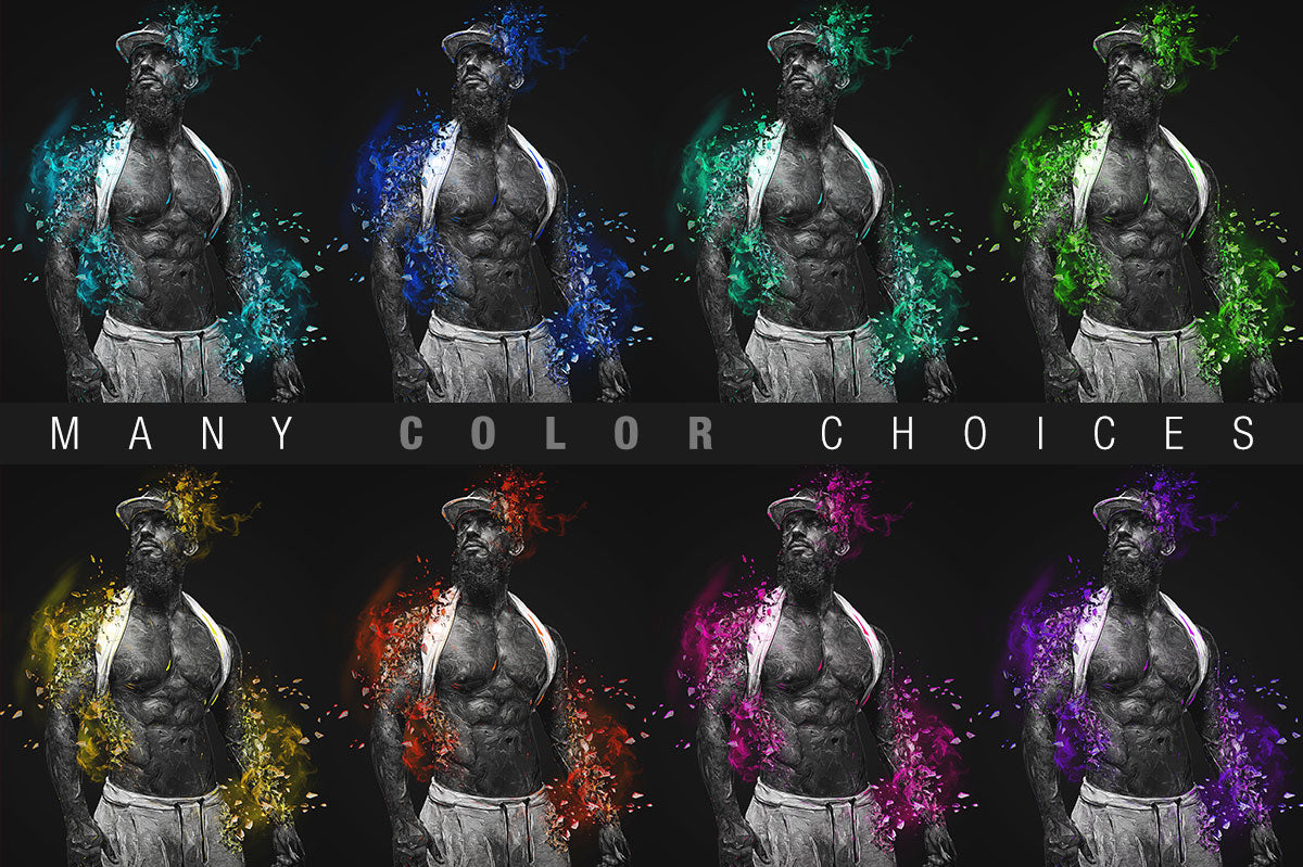 The Abstract Fusion Bundle Of Photoshop Add-Ons