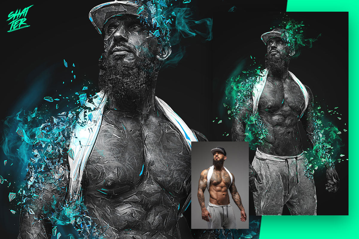 The Abstract Fusion Bundle Of Photoshop Add-Ons