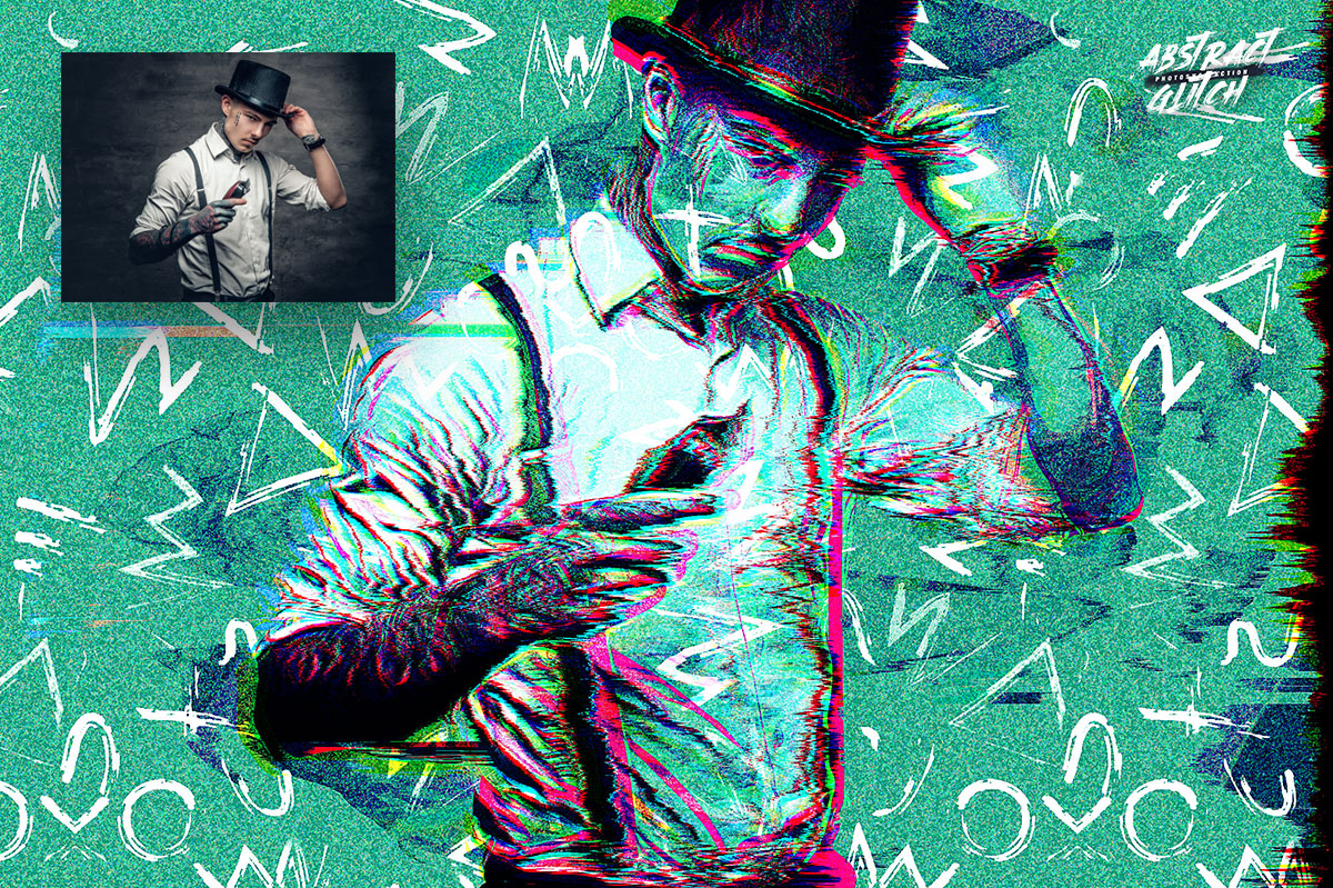 The Abstract Fusion Bundle Of Photoshop Add-Ons