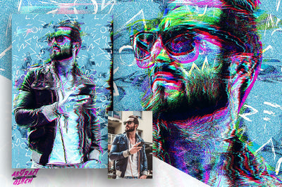 The Abstract Fusion Bundle Of Photoshop Add-Ons