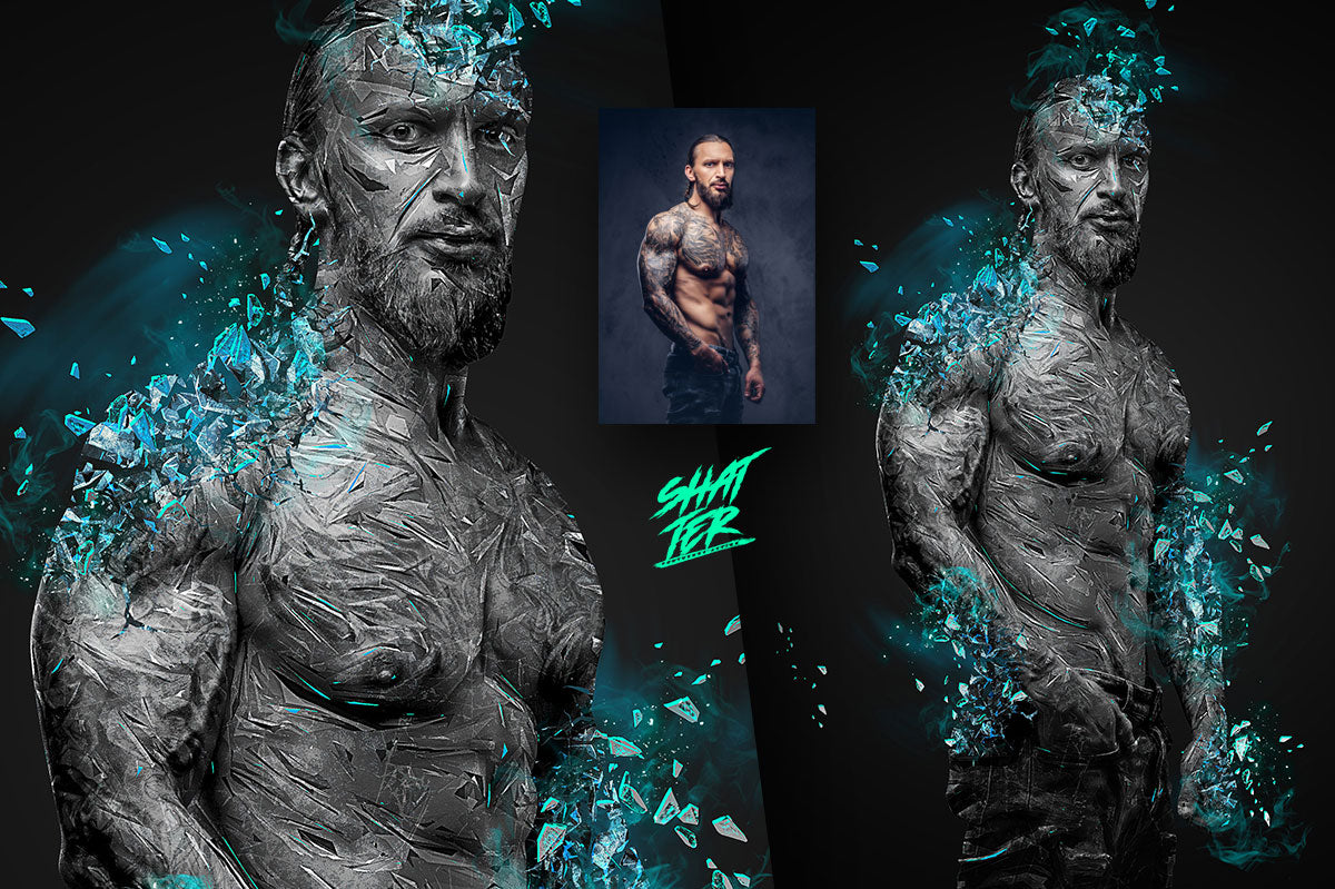 The Abstract Fusion Bundle Of Photoshop Add-Ons