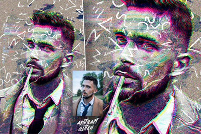 The Abstract Fusion Bundle Of Photoshop Add-Ons