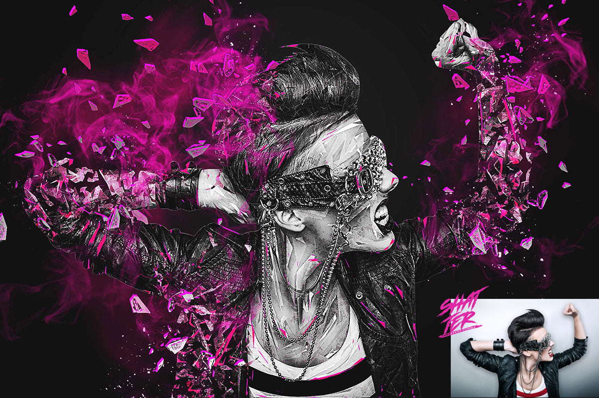 The Abstract Fusion Bundle Of Photoshop Add-Ons