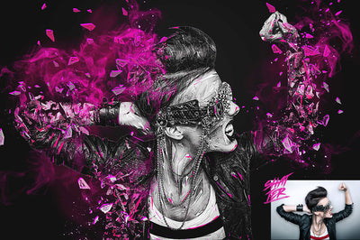 The Abstract Fusion Bundle Of Photoshop Add-Ons