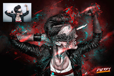 The Abstract Fusion Bundle Of Photoshop Add-Ons