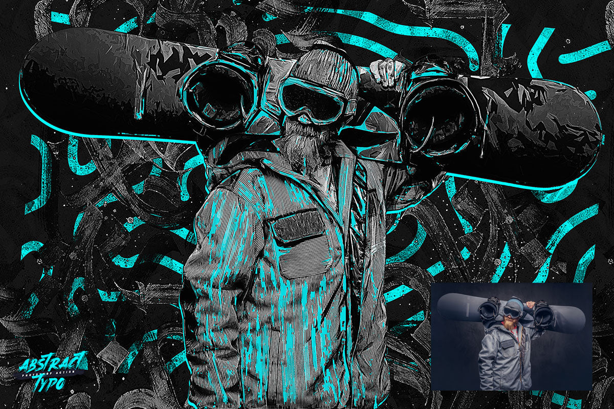 The Abstract Fusion Bundle Of Photoshop Add-Ons