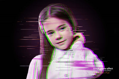 30 Portrait Watercolor Photo Effect Templates - Artixty