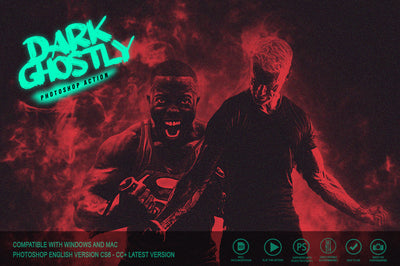 23-in-1 Spread Out Photoshop Actions and Templates Bundle - Artixty