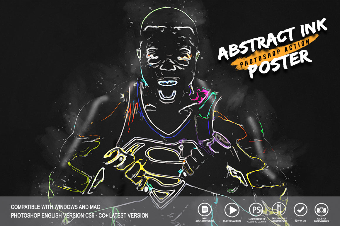 23-in-1 Spread Out Photoshop Actions and Templates Bundle - Artixty
