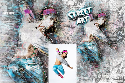 23-in-1 Spread Out Photoshop Actions and Templates Bundle - Artixty