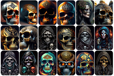 490+ Skulls Images Bundle - Artixty