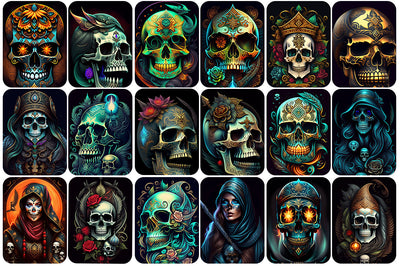 490+ Skulls Images Bundle - Artixty