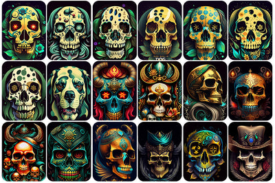 490+ Skulls Images Bundle - Artixty