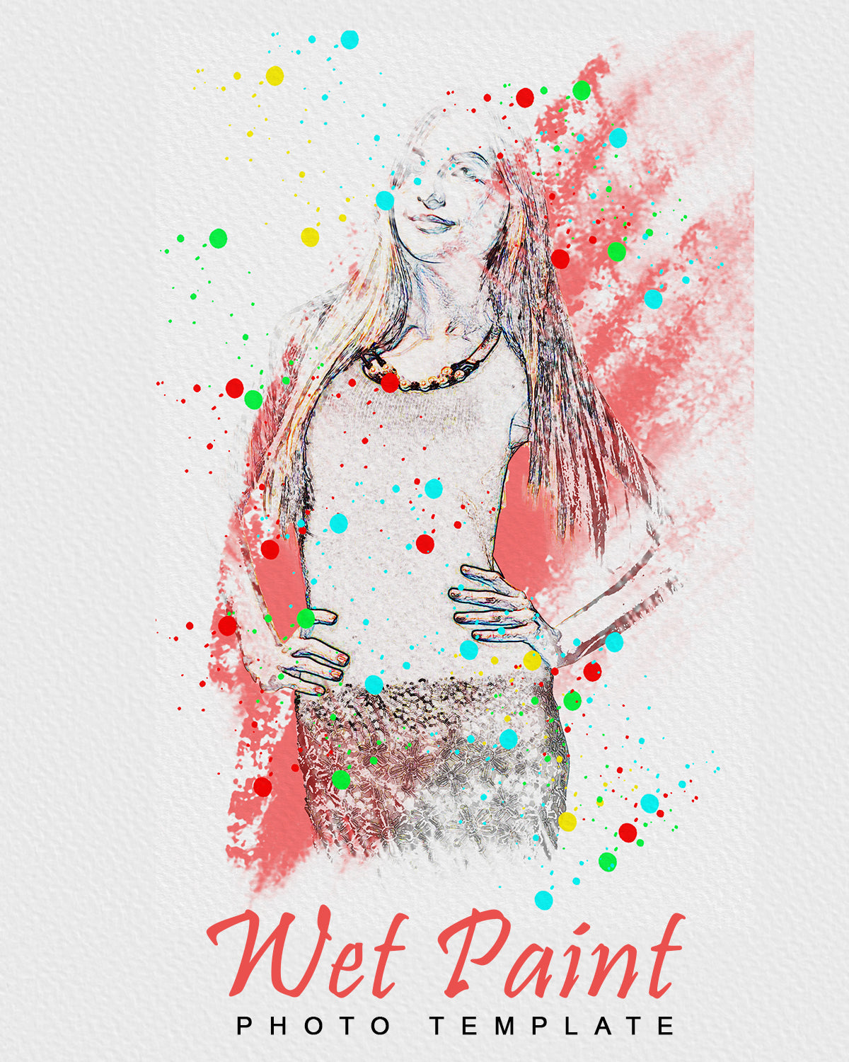 15 In 1 Watercolor Art Photo Templates Bundle - Artixty