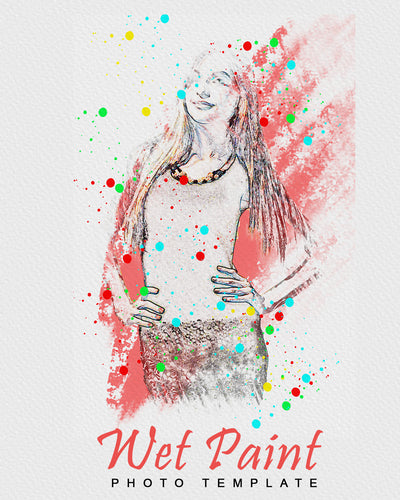 15 In 1 Watercolor Art Photo Templates Bundle - Artixty