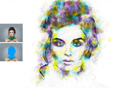 23 Professional Dual Art Photo Effects Bundle