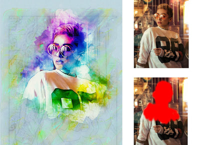 23 Professional Dual Art Photo Effects Bundle