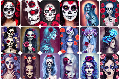 170+ Mixed Skulls Images Bundle - Artixty