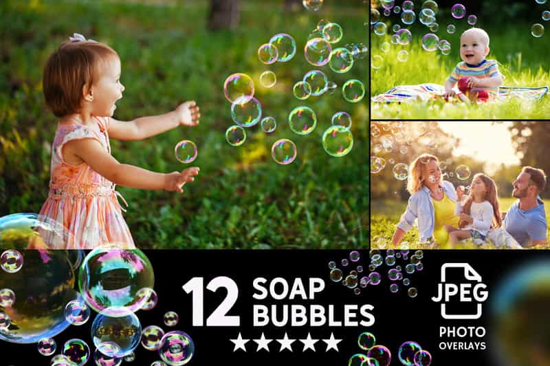 2800+ Cute Photo Overlays Bundle-Graphics-Artixty