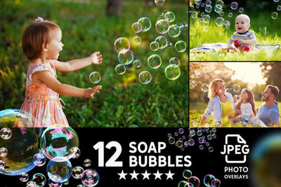 2800+ Cute Photo Overlays Bundle-Graphics-Artixty