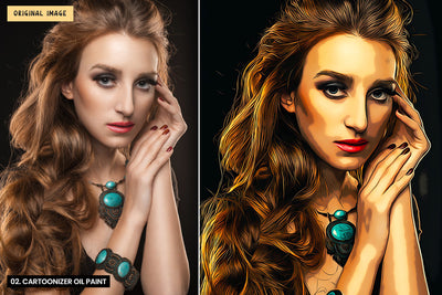 The 10-in-1 Stunning Oil Paint Effects Bundle-Add-Ons-Artixty
