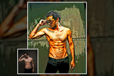 10-In-1 Authentic Painting Photoshop Actions Bundle