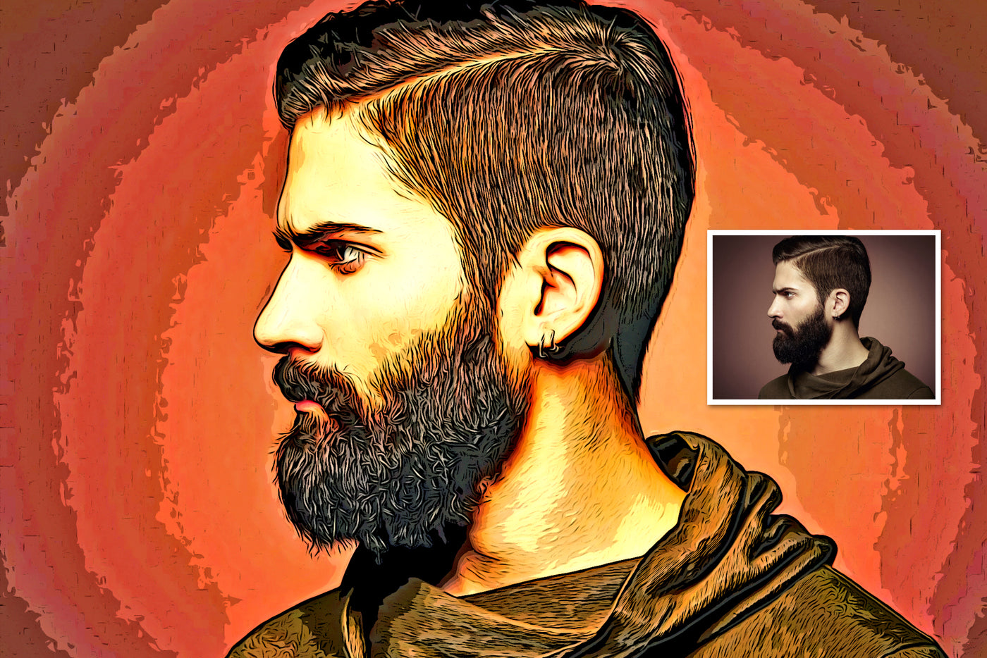 10-In-1 Authentic Painting Photoshop Actions Bundle
