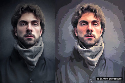 The 10-in-1 Marvelous Oil Paint Effects Bundle-Add-Ons-Artixty