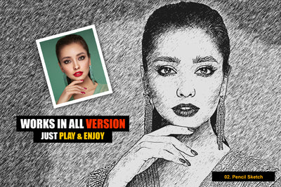 20-In-1 Extraordinary Super Mixed Photoshop Actions Pack