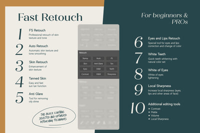 Fast Retouch Panel - 40+ Handy Retouching Functions-Add-Ons-Artixty