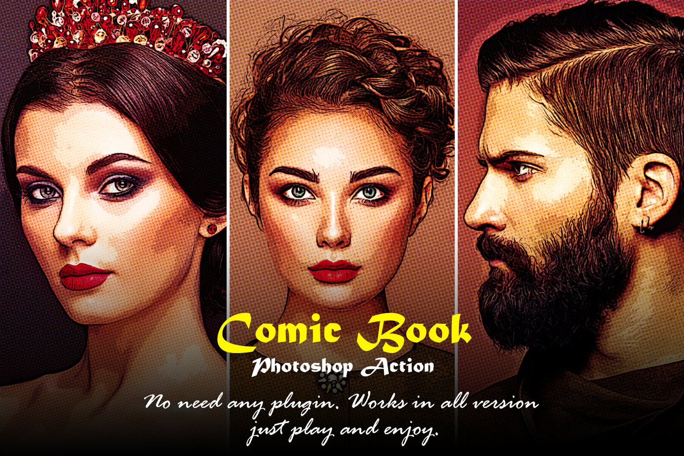 20-In-1 Extraordinary Super Mixed Photoshop Actions Pack