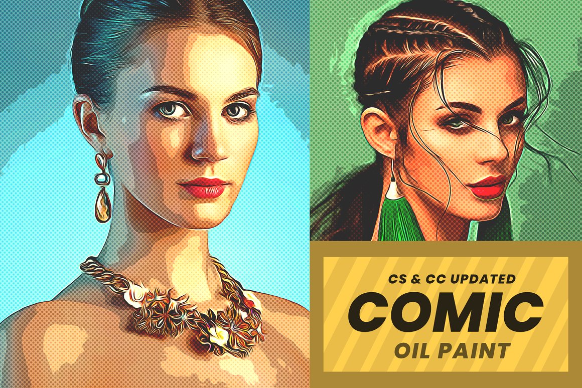 The 10-in-1 Marvelous Oil Paint Effects Bundle-Add-Ons-Artixty