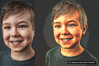 The 10-in-1 Marvelous Oil Paint Effects Bundle-Add-Ons-Artixty