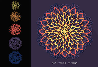 350+ Super Mandala Designs Bundle-Templates-Artixty
