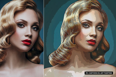 The 10-in-1 Marvelous Oil Paint Effects Bundle-Add-Ons-Artixty